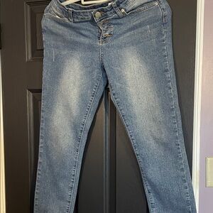 Stylish Blue Women's Skinny Jeans